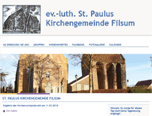 Tablet Screenshot of kirche-filsum.de